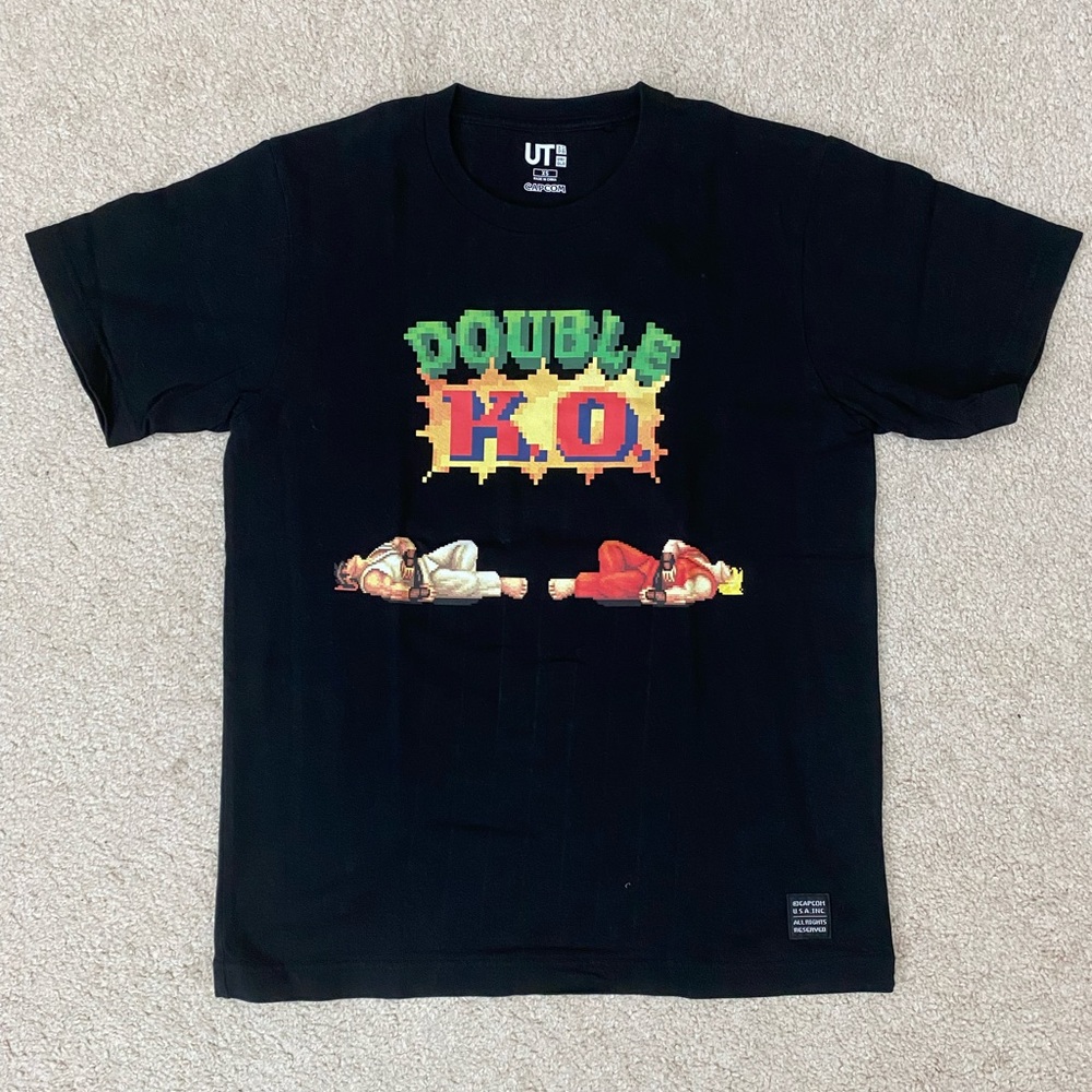 UT Uniqlo Capcom ‘DOUBLE K.O.’ T-Shirt